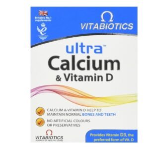 Calcium and Vitamin D Tablets, Vitabiotics Ultra